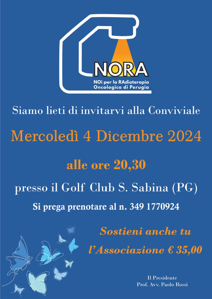 Conviviale - Mercoledì 4 Dicembre 2024